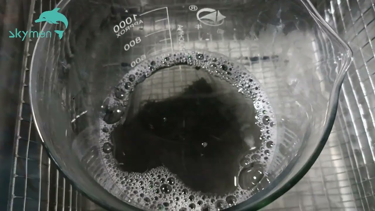 Crystal Clear: Removing Carbon Black Particles from Glass Fiber with an Ultrasonic Cleaner