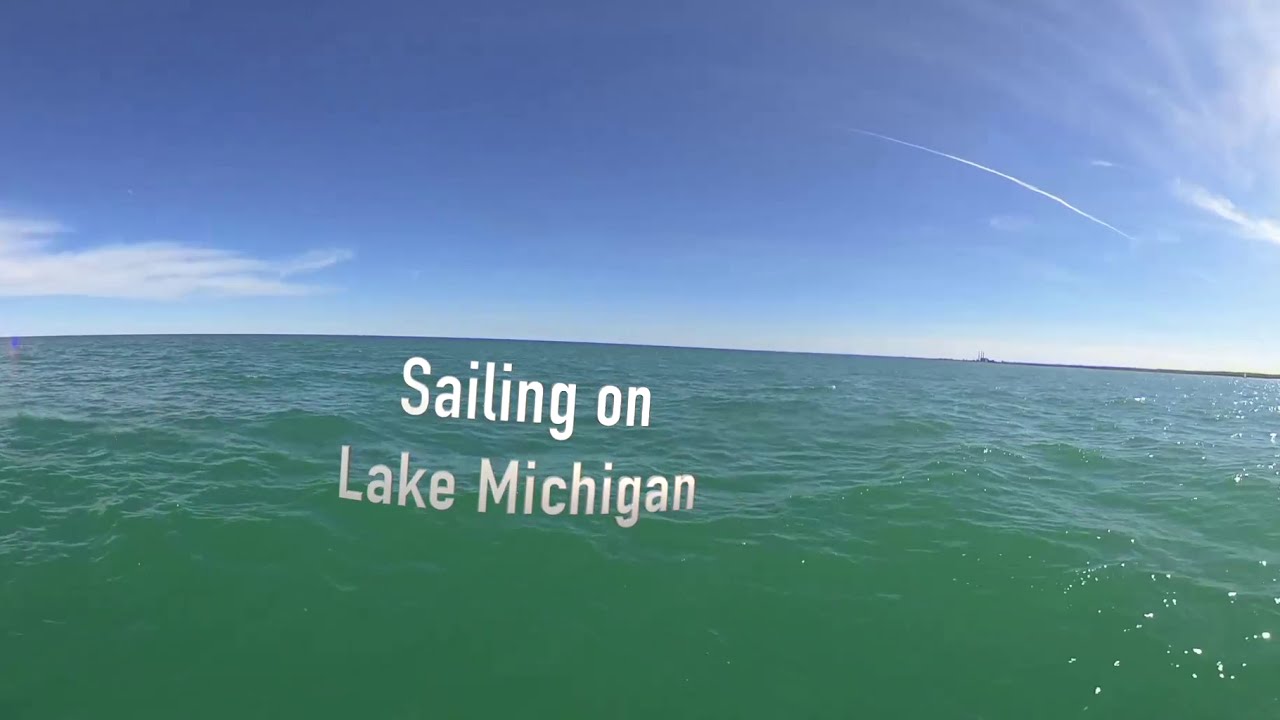 Sailing on Lake Michigan Immersive 360° YouTube
