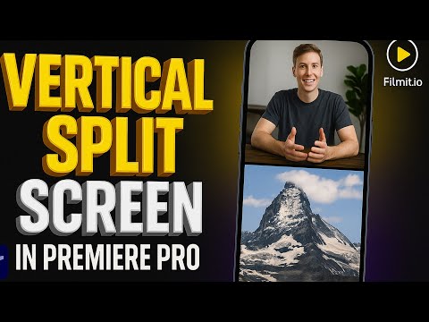How to Create a Vertical Split Screen in Premiere Pro (Fast & Easy for TikTok & Instagram)