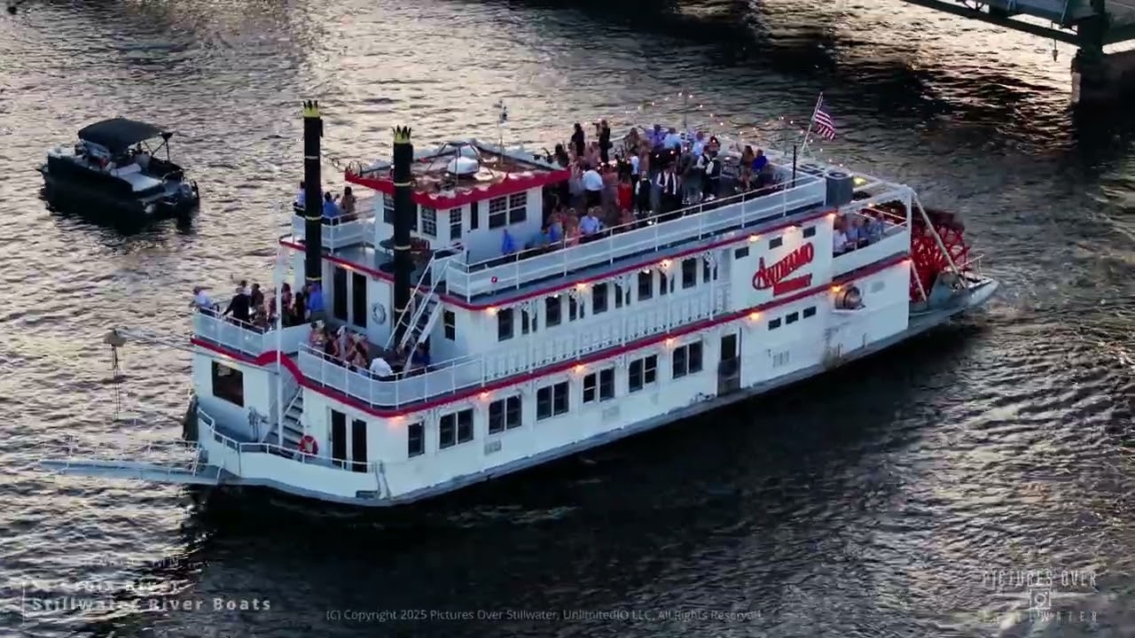 Summer Evening St Croix River Stillwater Minnesota Sunset River Boats
