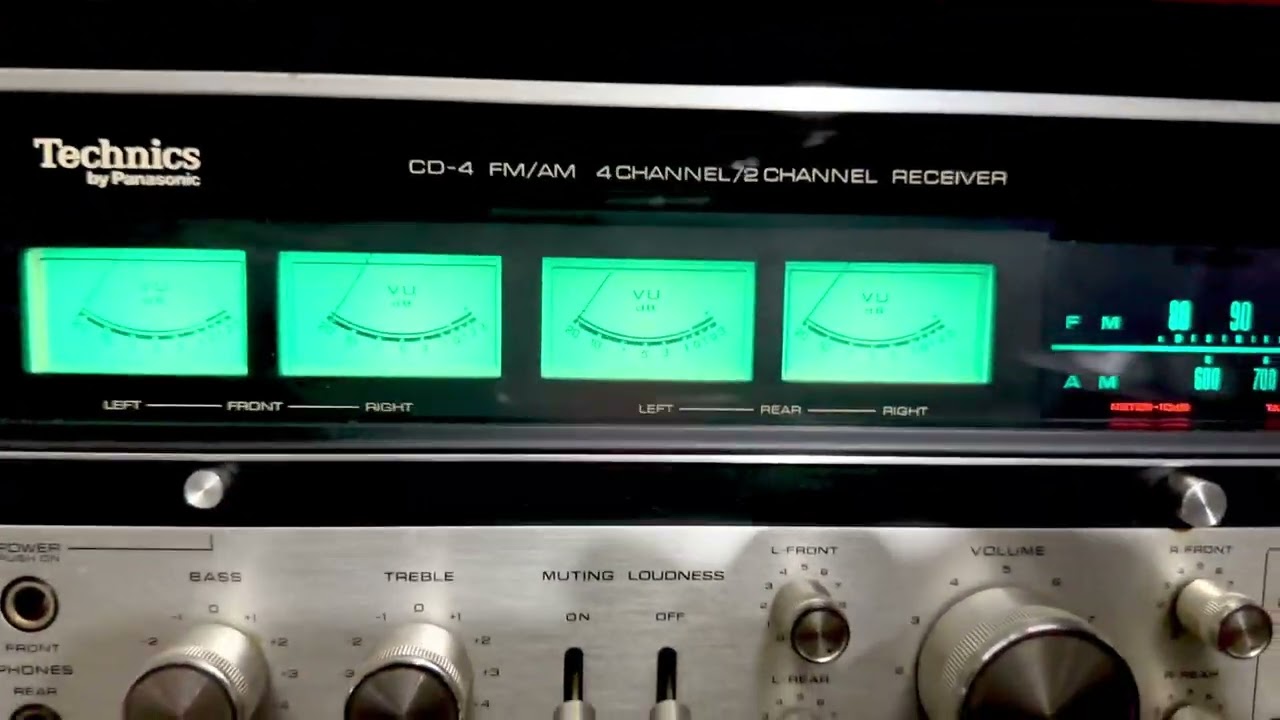TECHNICS SA-8000X RECEIVER MADE IN JAPAN ( BEAUTIFUL PIECE