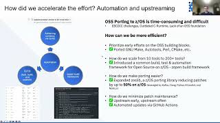 4B Embracing Modern Open Source tools on zOS with zopen community tools and IBM Open Enterprise Foun