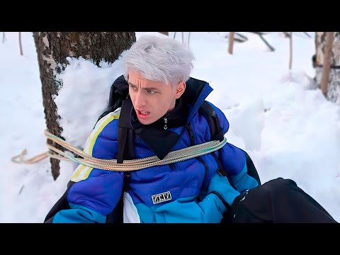 Где Влад А4 похищен ? Его связали В ЛЕСУ !