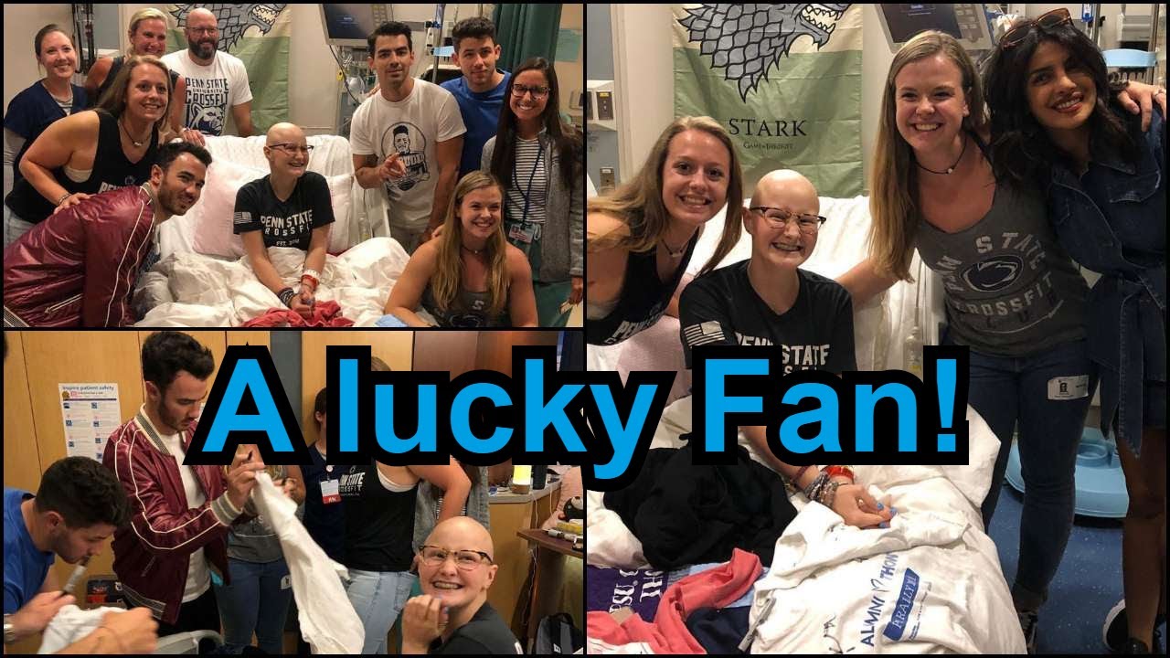english news today live PeeCee and The Jonas brothers meet fan in hospital as she couldn’t attend concert