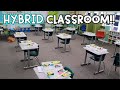 HYBRID Classroom Setup! - We're going back!!!!