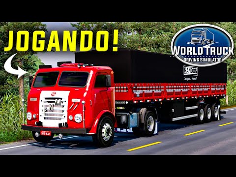 JOGANDO a Nova ATUALIZAÇÃO! World Truck Driving Simulator SAIUU Primeira Gameplay Testando