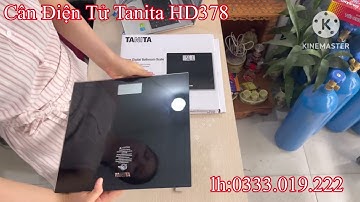 Cân Sức Khoẻ Điện Tử Tanita HD378 | Cân Điện Tử Tanita #candientu #cansuckhoe