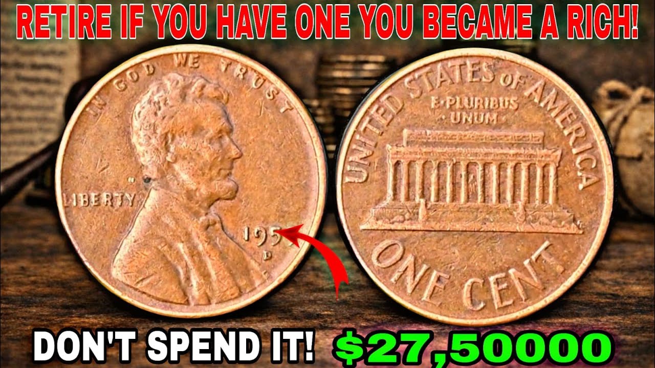 Before You Spend That Penny! 💎 Top 2 Most Valuable U.S Lincoln Memorial cent Coins Worth Big Dollars