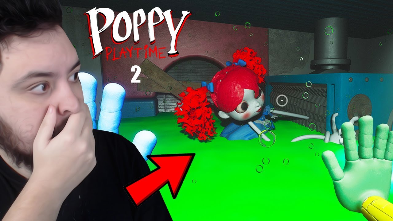 E SE A POPPY NOS ATACASSE EM VEZ DE AJUDAR?! - INCRÍVEL! - Poppy Playtime CAPITULO 2
