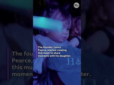 From cribs to the dance floor, take a look inside a baby rave