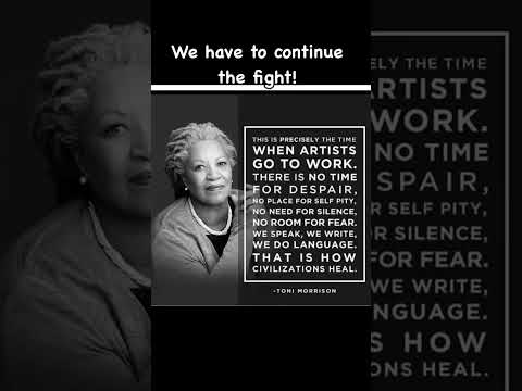 I know our heads and hearts are heavy But we must not give up the fight!!