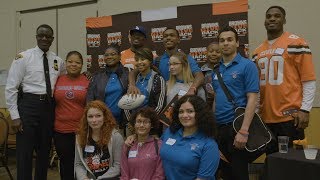 Browns participate in Unity Roundtable