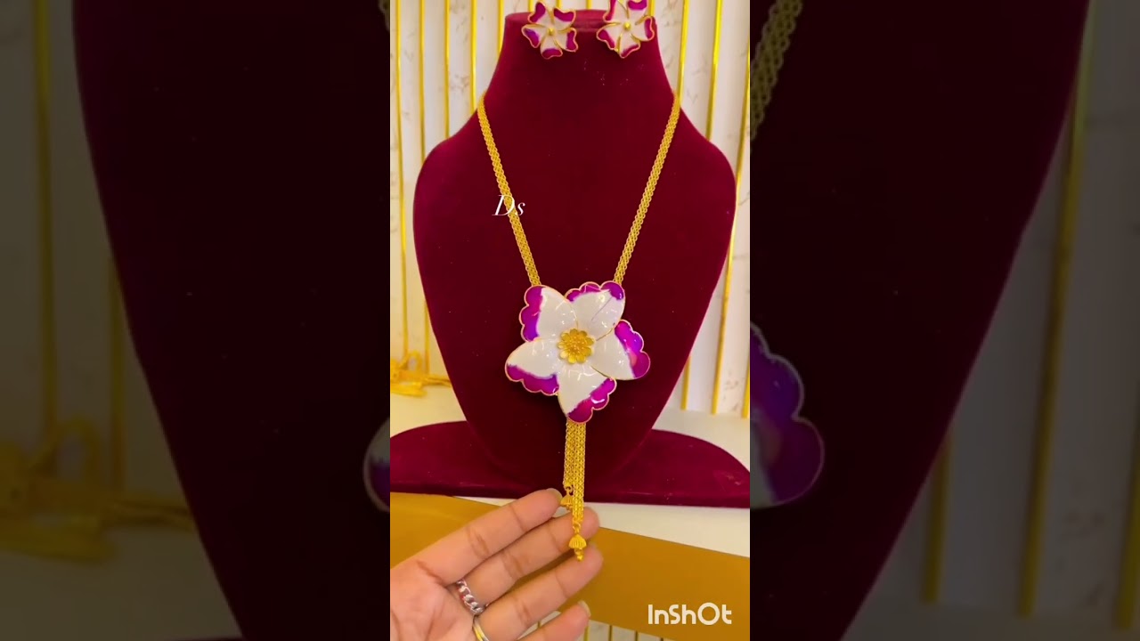 Gold forming jewellery Nupur jewellery 