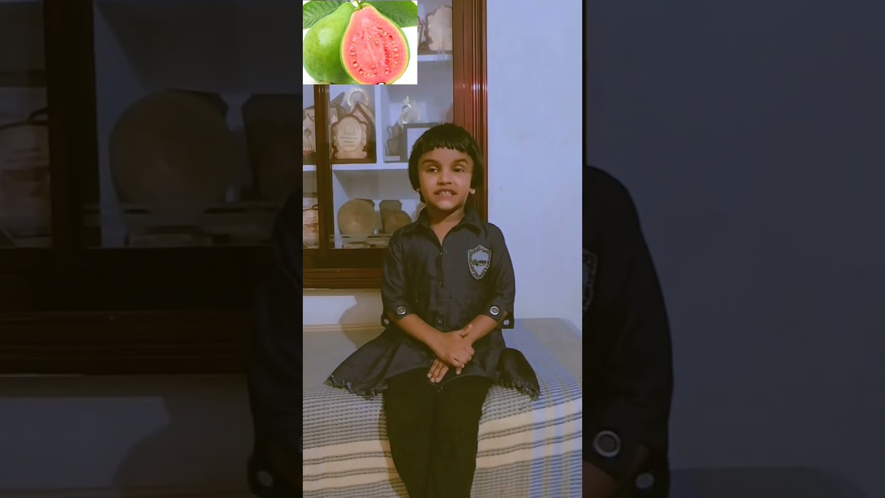 ponnu's first try speech about guava❤‍🔥❤‍🔥❤‍🔥
