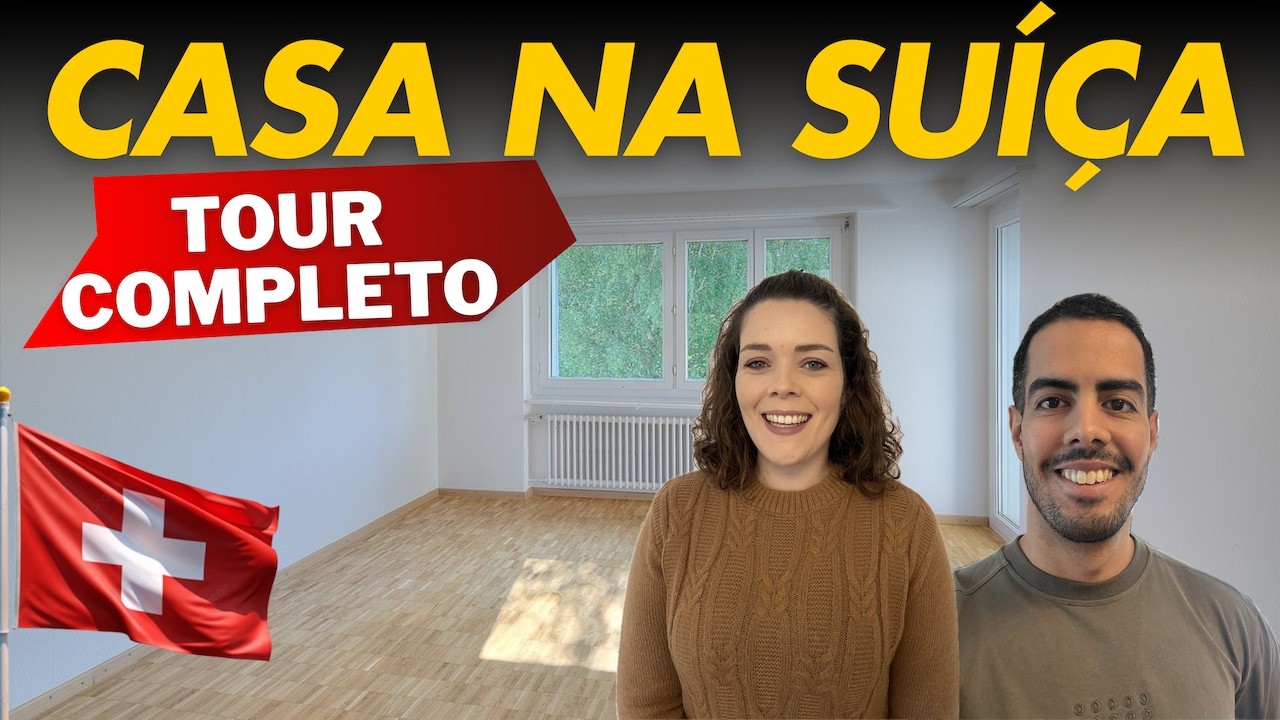 Casa na SUÍÇA 🇨🇭: TOUR COMPLETO + Valores da Renda