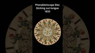 Phenakistoscope Disc - Sticking Out Tongue #shorts