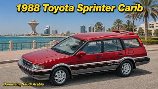 1988 Toyota Sprinter Carib AV-II Touring Special resin by Hi Story