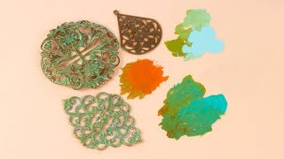 Artbeads Tutorial - Applying Vintaj Patinas with Cheri Carlson
