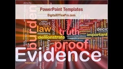 Crime Scene Investigation PowerPoint Template Backgrounds - DigitalOfficePro #07467