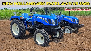 New Holland 4510 Excel 4wd and 2wd Tractor full review | New launch | Agriculture INDIA