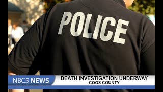 Death investigation underway in Coos County