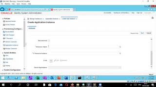 Oracle Identity Manager 11gr2PS3-AD Integration09_Creation of Application Instance