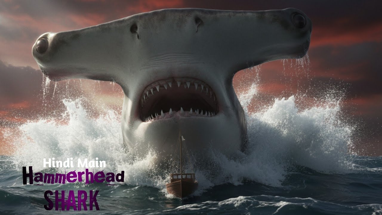 हैमरहेड शार्क 🦈 समुद्र का सबसे अनोखा शिकारी | Hammerhead Shark Full Information Hindi