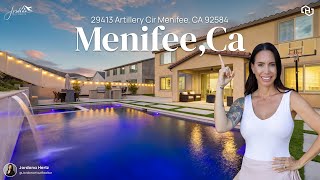 Menifee pool home for sale, #realestate #audiemurphyranch #luxuryhomes #menifeerealestate