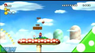 New Super Mario Bros Wii - Star Coin Location Guide - World 1-5 | WikiGameGuides