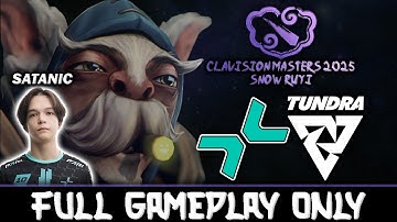 Satanic Meepo - PVISION vs Tundra Esports - Clavision DOTA2 Masters 2025 - Meepo Gameplay#983