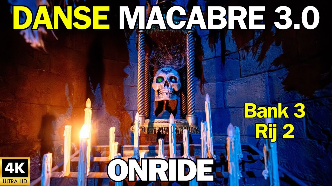 Efteling Danse Macabre 3.0 | Dit is er NIEUW! | 4K POV
