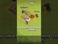 mountain golem vs all heroes in clash of clans #clashofclans #shorts #gaming
