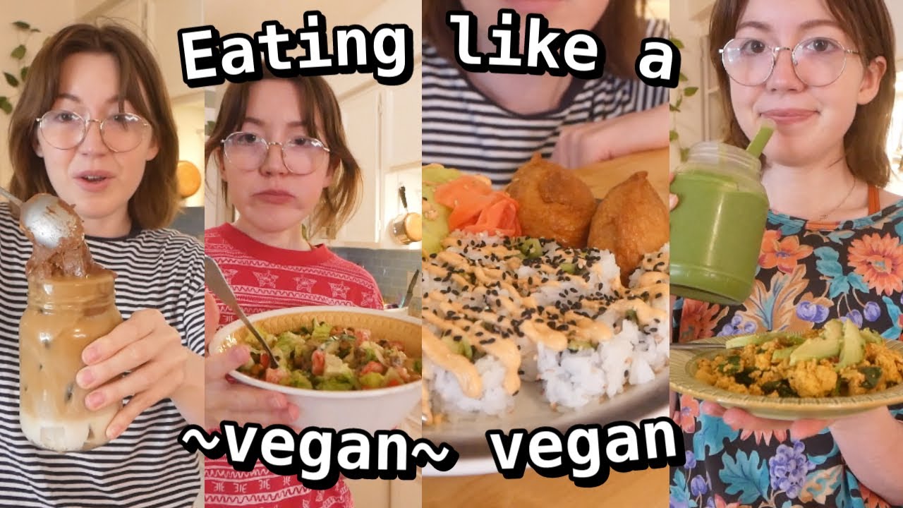A week of eating only stereotypical vegan foods 🌱🥗🍌 (PART 3/3) - YouTube A week of eating only stereotypical vegan foods 🌱🥗🍌 (PART 3/3) - YouTube