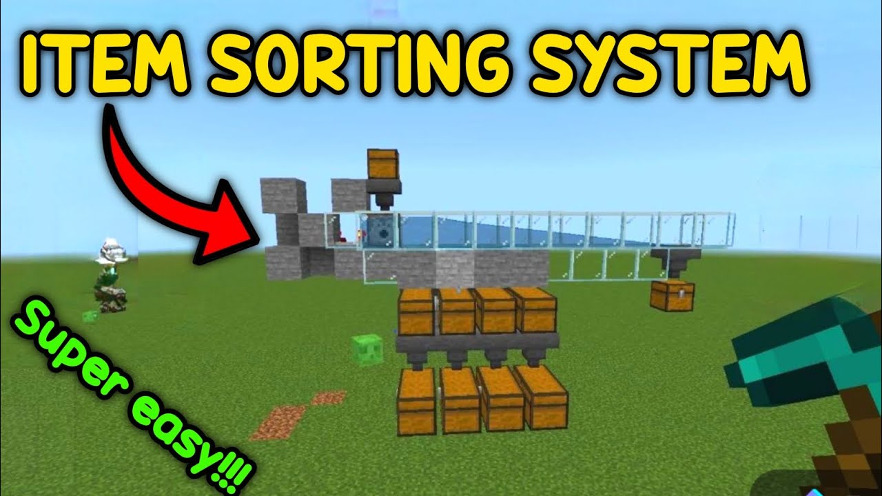 Sort Minecraft Minecraft EASY Automatic Sorting System 1.21 Tutorial - Auto sorter ...