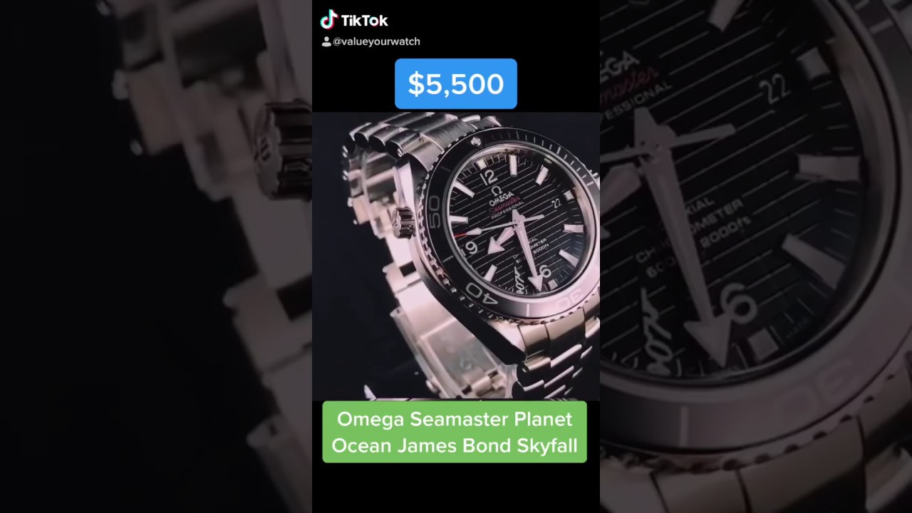 Omega Seamaster Planet Ocean James Bond Skyfall