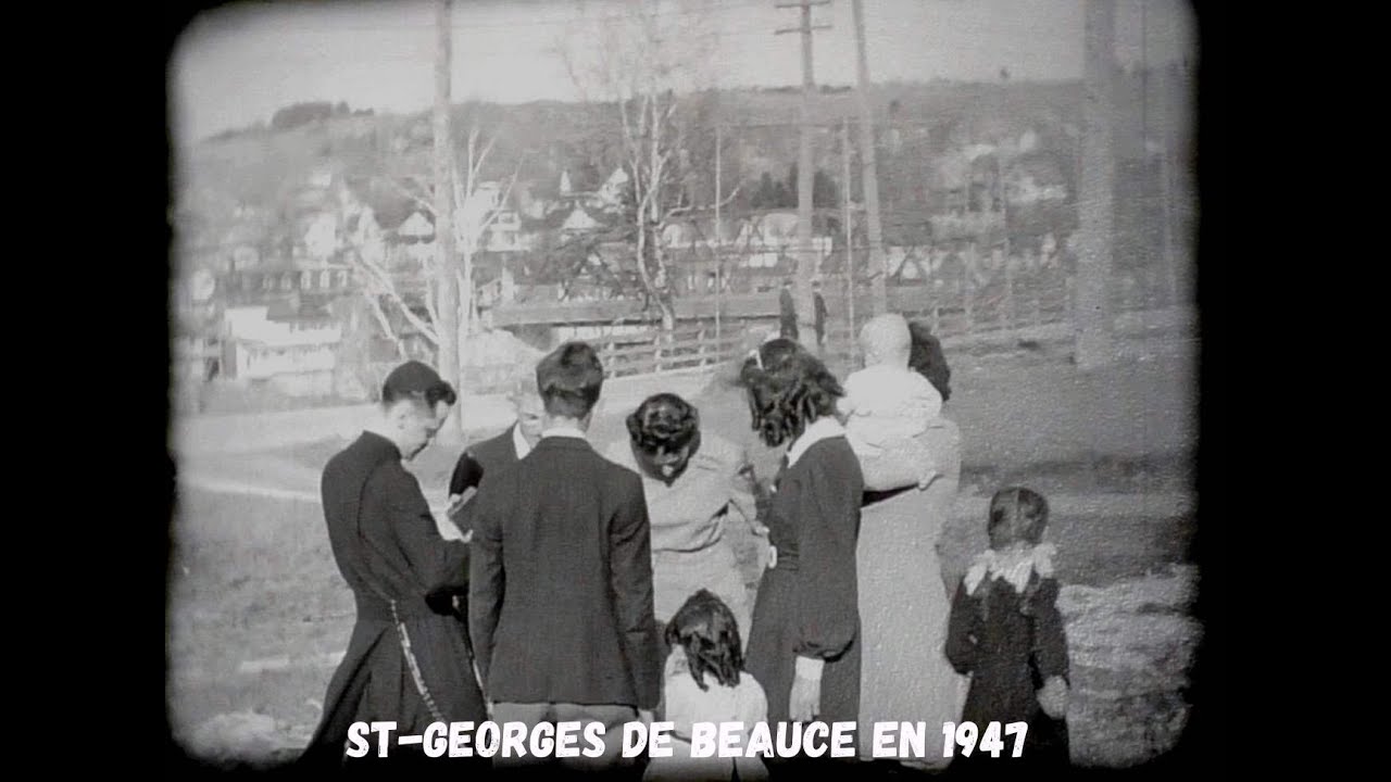 Ville de St-Georges de Beauce en 1947(Hier@Aujourd`hui)