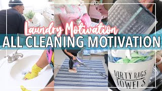 ALL DAY CLEAN WITH ME | LAUNDRY MOTIVATION 2021 | ALL CLEANING MOTIVATION | SPEED CLEANING