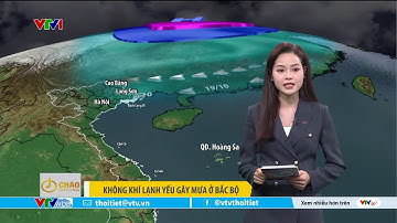 Dự báo thời tiết 6h15 - 19/10/2025 | Không khí lạnh yếu gây mưa Bắc Bộ | VTVWDB