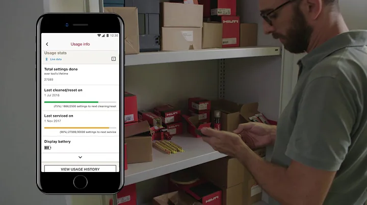 INTRODUCING Hilti Connect App Tracking