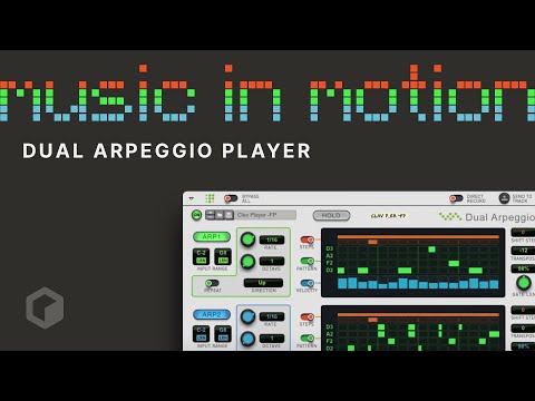 The Dual Arpeggio Player: Music in Motion