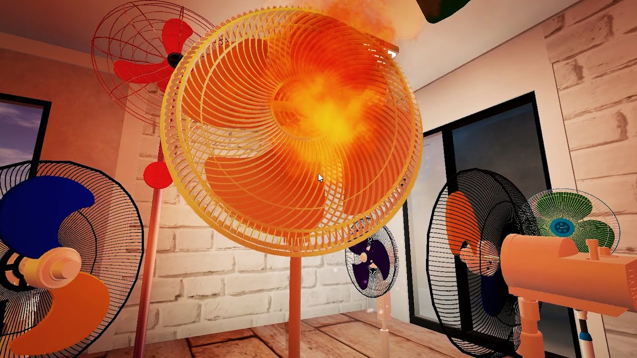 Сломанные самодельные вентиляторы загораются! 🌀💥 | Insane Simulator