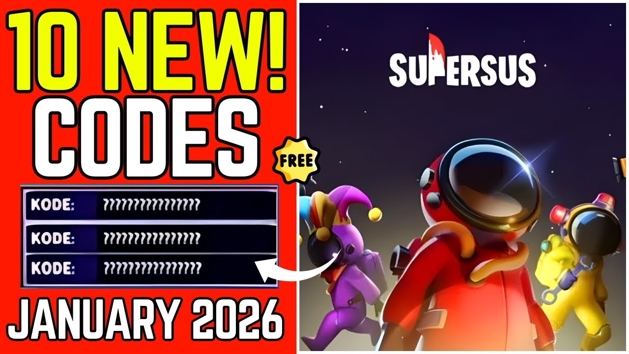 SUPER SUS NEW REDEEM CODES ⚠️WINTER 2026⚠️ KODE REDEEM SUPER SUS | SUPER SUS GIFT CODES 2026