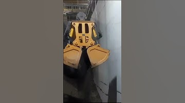 Material Handling Solution for Industries Clamshell Bucket #recycling #dredging #cement #coal #gas