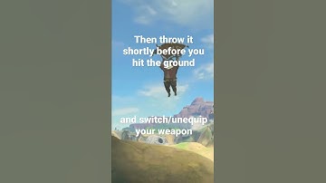 Fall damage cancel #botwshorts