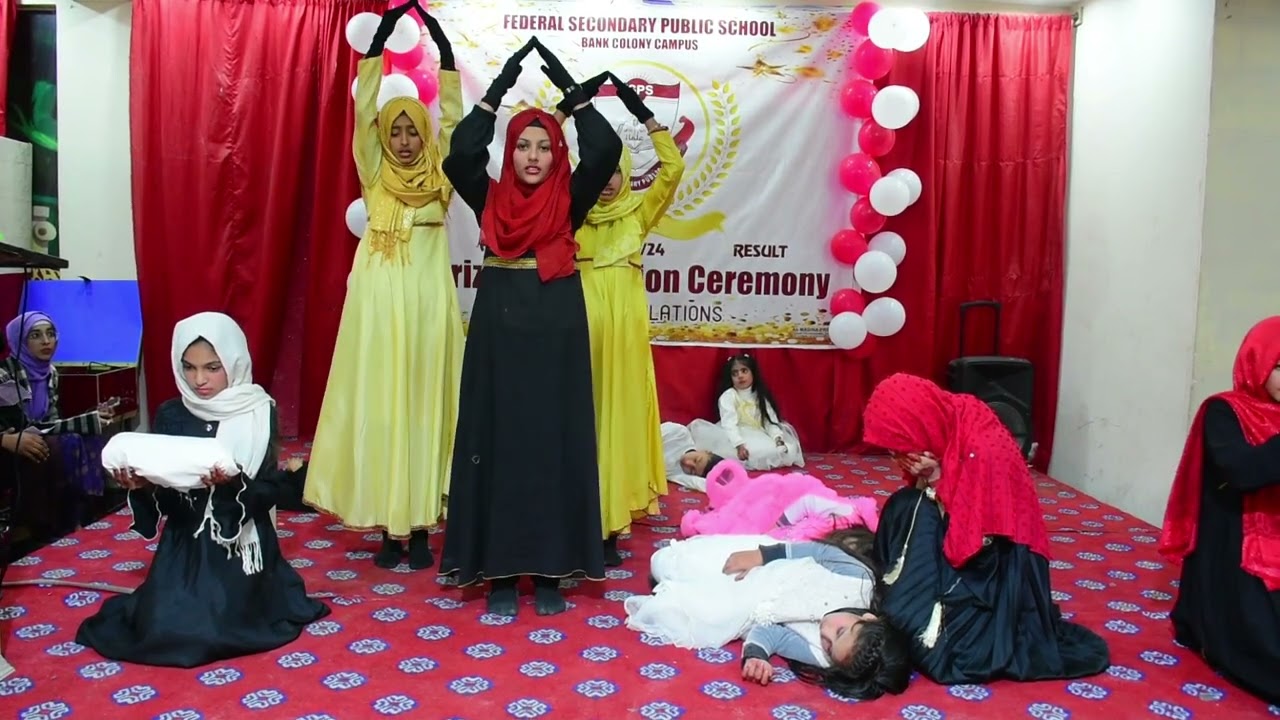 Main Khuda ko btaonga II Palestine tablo II FSPS annual function