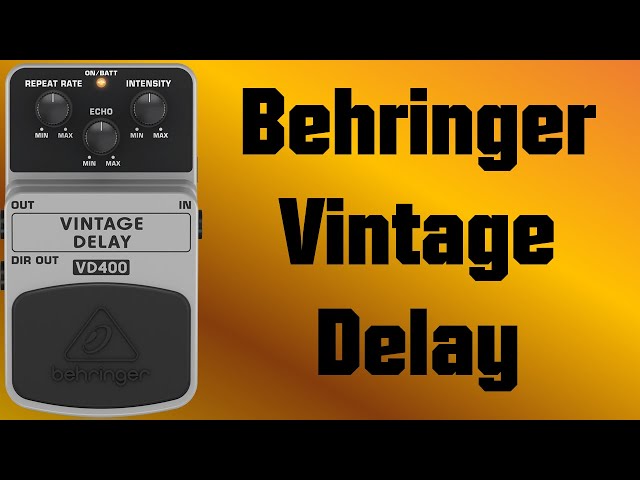 BEHRINGER VINTAGE DELAY VD400 改造 BEHRINGER VINTAGE DELAY VD400 改造 71VOU7+3CmL._UF350