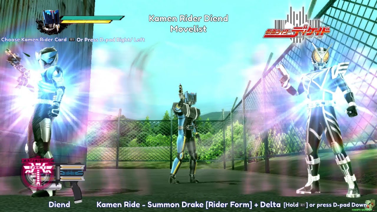 Kamen Rider Diend - Movesets [Kamen Rider: Battride War Genesis]