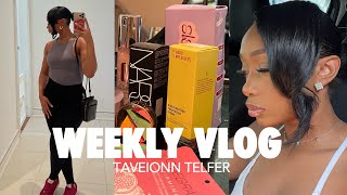 WEEKLY VLOG| CLEAN WITH ME + BODY CARE HAUL + SOLO BEACH DAY &amp; MORE! | TAVEIONN TELFER