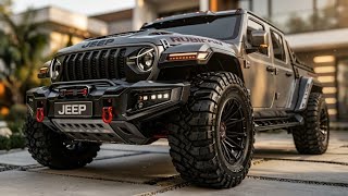 2026–27 Jeep Wrangler Rubicon Pickup Truck Revealed? Full Review, Specs, Features &amp; Off-Road Beast