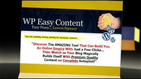 WP Easy Content